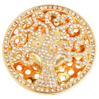 Magnet Brosche für Schal Taschen Kleidung Strass Steine Gold-, silber-, rosegoldfarben Design 6
