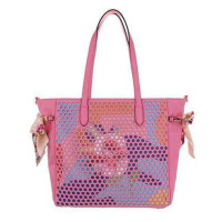 Damenhandtasche Handtasche Umhängetasche Shopper Kunstleder Mehrfarbig Pink Damen Mädchen