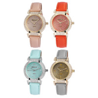 Excellanc Damenuhr Uhr Strassteine Verschiedene Armbandfarben Damen